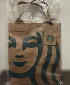Starbucks スターバックス クラフトペーパーショッパー S エコバッグ