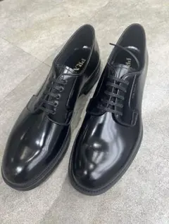 PRADA プレーントゥ ドレスシューズ ブラックのサムネイル