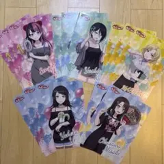 バンドリ　クリアファイル　ファミマコラボ　5種