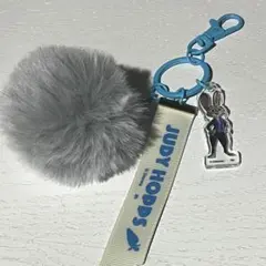 【ズートピア2】　ジュディ　しっぽキーホルダー