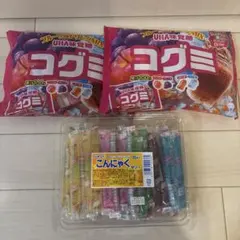 りんご果汁20% こんにゃくゼリー50本入　コグミ8袋入×2のサムネイル