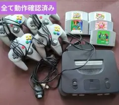 動作確認済み Nintendo64 ニンテンドー64 64ソフトセット - メルカリ