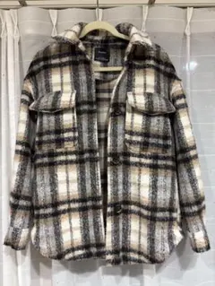 Bershka チェック柄ジャケット EUR XXS