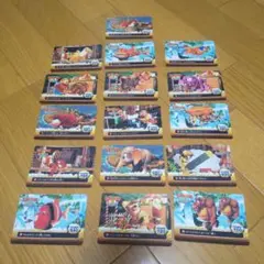 ドンキーコングのカード 16枚よこ