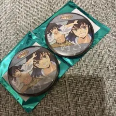 鬼滅の刃 キメツ学園 缶バッジ セット 冨岡義勇 我妻善逸 嘴平伊之助
