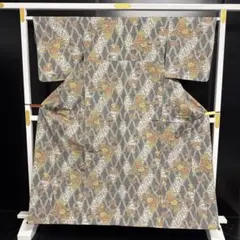 9-26 単衣 紬 美品 着物
