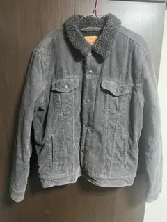 Levi's ダークグレー コーデュロイジャケット