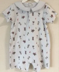 【美品】kissy kissy キッシーキッシー　ロンパース　半袖