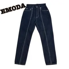 美品　EMODA ダークブルーデニム ハイウエスト　M