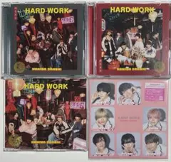 なにわ男子 HARD WORK 4形態　CDのみ