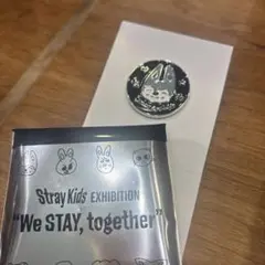 ピンバッチ　バンチャン　ウルフチャン　skzoo StrayKids 展覧会