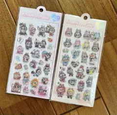 LABUBU ラブブ ボンボンドロップシール ぷくぷくシール 水シール シール帳