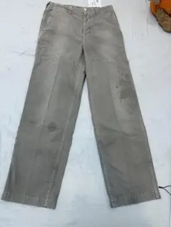 visvim wide chino pants crashグレー ワークパンツ2のサムネイル