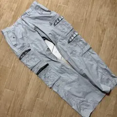 バーバリーブラックレーベル/82/カーゴパンツ/ノバチェック/マルチポケット