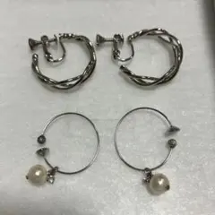 イヤリング　イヤリングクリップ　2点セット　最終価格