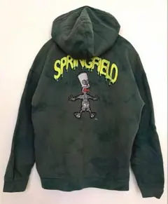 H&M theSIMPSONS シンプソンズ　裏起毛パーカー