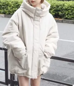 tiptop　中綿モンスターフードブルゾン