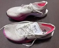 Nike Vaporfly 3 ホワイト/ピンク(25.5cm)