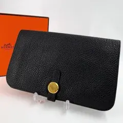 HERMES⭐エルメス ドゴンGM⭐長財布 トリヨン【コインケース有】 856のサムネイル