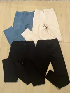 UNIQLO ストレートパンツ 3色セット