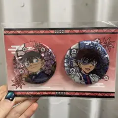 映画　名探偵コナン　ホログラム缶バッジセット 江戸川コナン　怪盗キッド 2セット