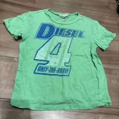 DIESEL ONLY-THE-BRAVE ロゴ Tシャツ ライトグリーンのサムネイル