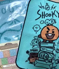 BT21  一番くじタオル&ランダムタオルセット　SHOOKY