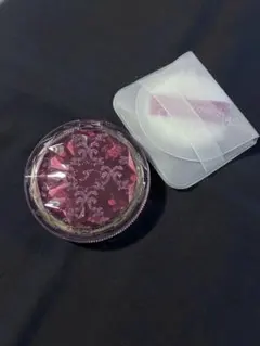 ジルスチュアート セッティングパウダー ミッドナイトチェリー パフ付き