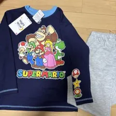 新品 スーパーマリオ パジャマセット 120cm