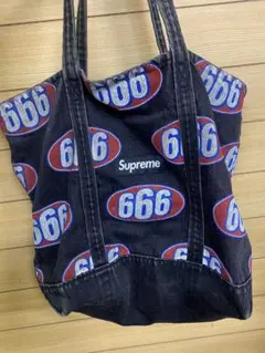 Supreme 666ロゴ トートバッグ