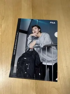 未使用☆非売品 FILA キム・ナムジュン クリアファイル☆RM