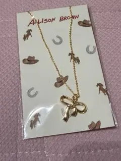ALLISON BROWN ハートモチーフ ネックレス2連セット - メルカリ