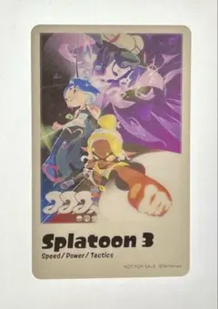 新品非売品】スプラトゥーン3 すりみ連合 限定 特典 クリアカード