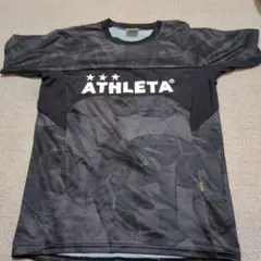 ATHLETA サッカー プラクティスシャツ ブラック 160