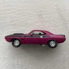1/18DODGE CHALLENGER R/T パープル 箱無し - メルカリ