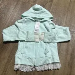 新品 タグ付 INGNI ジップアップ パーカー レース Mサイズ