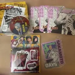 サカモトデイズ　鹿島　コースター　ステッカー　アクリルフィギュア　名場面ジオラマのサムネイル