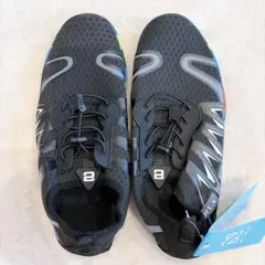 匿名配送✨ マリンシューズ　水陸両用　24-25㎝　ブラック