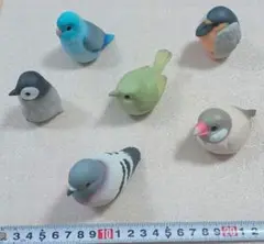 【6個まとめ売り】●鳥のフィギュア