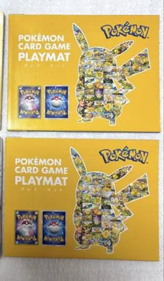 ポケモンカード　プレイマット　ピカチュウ　ユニクロ　ポケカ　ポケモン　2枚　UT