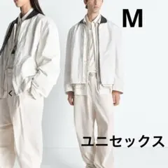 新品　LEMAIRE コットンツイル レザーカラーブルゾン　M ユニセックスのサムネイル