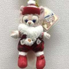新品✨上海ディズニー　リーナベル　クリスマス　ぬいぐるみチャーム　キーホルダー