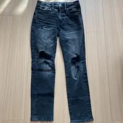美品❗️アメリカンイーグル　ダメージデニム スキニー ジーンズ