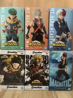 僕らのヒーローアカデミア　ヒロアカ　フィギュア　　まとめ売り　緑谷　爆豪　轟