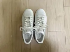 adidas Stan Smith ホワイトグレースニーカー24.5cm