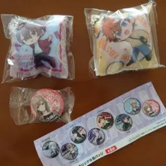 にじさんじ✕くら寿司　ビッくらポン 缶バッチ・クッションチャーム