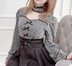 MA*RS ハートベルト付きテレコトップス