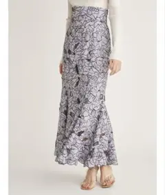 SNIDEL カッティングレースマーメイドスカート　スナイデル