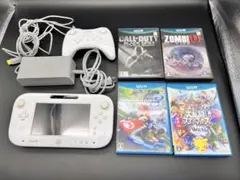 【動作確認済み】Nintendo Wii U 本体 ＋ゲームカセット4本