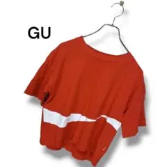 【GU】Tシャツ カットソー 半袖 コラボ プリント
